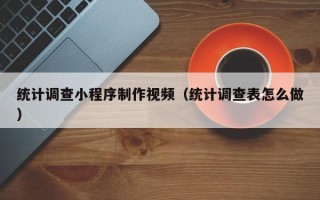 海南统计调查小程序制作视频（统计调查表怎么做）