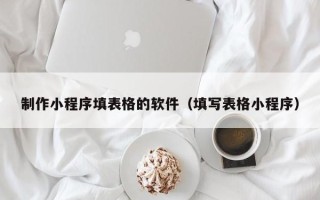 海南制作小程序填表格的软件（填写表格小程序）